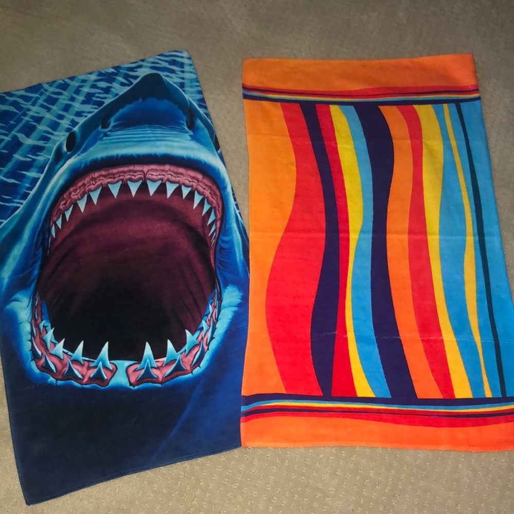 Two Microfiber Hand Towels